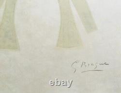 Georges BRAQUE La liberté des mers V Lithographie originale signée, 1959