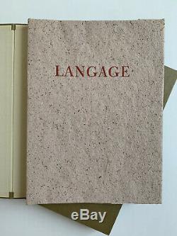 Gérard SCHNEIDER & Robert GANZO Langage (signé) / 12 Lithographies originales