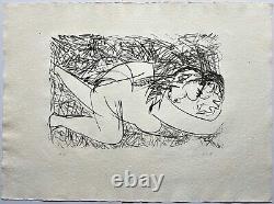 Gilioli Emile Lithographie Signée Au Crayon Num/75 Handsigned Numb/75 Lithograph