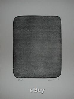HARTUNG Hans Lithographie originale signée 1976 art abstrait Lyrique abstraction