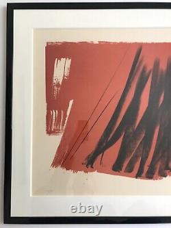 Hans HARTUNG, L 1970-13, 1970 (RMM 317). Lithographie originale signée au crayon