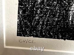 Henry Moore lithographie originale signée à la main