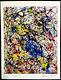 Jackson Pollock Lithographie Coa Original Signé Numéroté 180 (mark. Rothko)