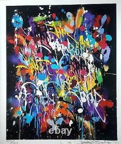 JONONE Lithographie Originale My World Signée Numérotée Street Art Banksy