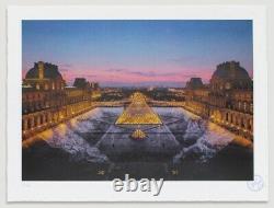 JR au Louvre 29 mars 19h45 / Signed and numbered Lithograph print Edition /250