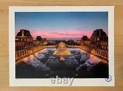 JR au Louvre 29 mars 19h45 / Signed and numbered Lithograph print Edition /250
