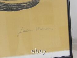 Jean MARAIS Lithographie originale 50x70, encadrée, numérotée et signée 51/99