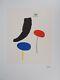 Joan Miro Composition Surréaliste Lithographie Signée