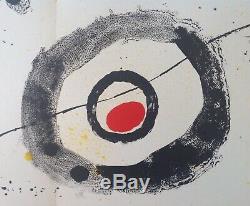 Joan MIRO Grande Lithographie authentique de 1963 garantie 55ans Maeght Art