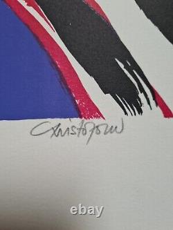 John CHRISTOFOROU (1921-2014) Lithographie Originale Signée CoBrA