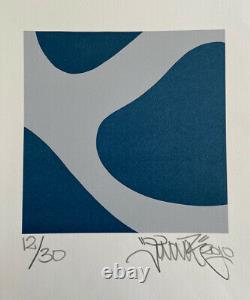 Jonone, Signé Main, Litho 12/30, 37x56cm, Estampe Sur Papier Blanc, Street art
