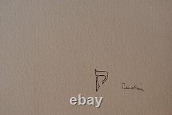 Jules PERAHIM L'alphabet, LITHOGRAPHIE originale signée, 1974