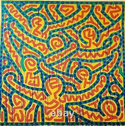 Keith Haring affiche lithographiée originale San Francisco 1998/ ART /Collection