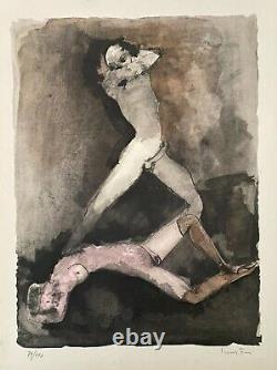 LEONOR FINI EDITION HISTOIRE D'O avec LITHOGRAPHIE EROTIQUE ORIGINALE SIGNEE