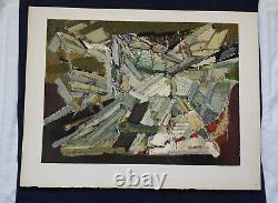 LITHOGRAPHIE DE NICOLAS DE STAËL pv460