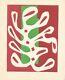 Lithographie Galerie Berggruen Par Mourlot D'après H. Matisse. 1953. Algue Blanche
