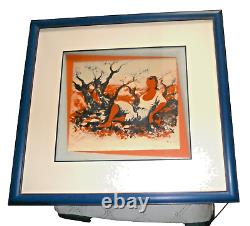 Lithographie originale de Roger CLAMAGIRAND