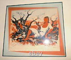 Lithographie originale de Roger CLAMAGIRAND