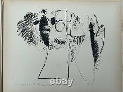 Lithographie originale signée Albert BITRAN 1962 47/35