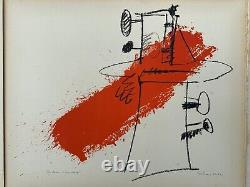 Lithographie originale signée Albert BITRAN 1962 47/35