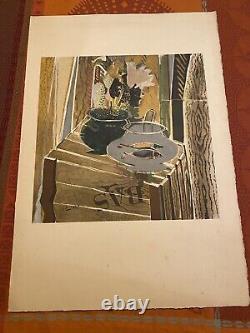 Lithographie originale signée Braque 1950