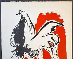 Lithographie originale, signée Edouard Pignon, 1979