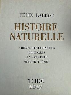 Lithographie originale signée et numérotée LABISSE 55,5X44,5