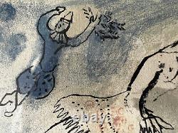 Marc CHAGALL Lithographie signée le cirque (1887-1985)