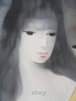 Marie LAURENCIN Les deux amies Lithographie originale signée