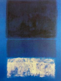 Mark rothko Lithographie COA Original Signé Numéroté Willem De Kooning