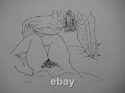 Masson Andre Lithographie Erotique Signée Crayon Num/125 Handsigned Lithograph