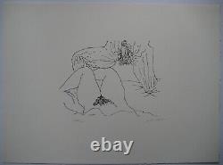 Masson Andre Lithographie Erotique Signée Crayon Num/125 Handsigned Lithograph