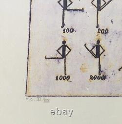 Max ERNST Là où est le soldat Lithographie originale signée 1972