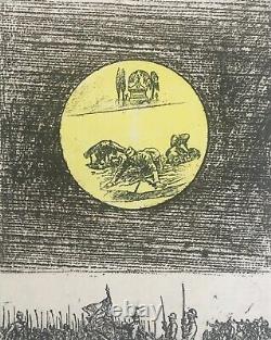 Max ERNST Sans-titre Lithographie originale signée 1972