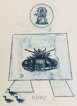 Max ERNST Sans-titre Lithographie originale signée 1972