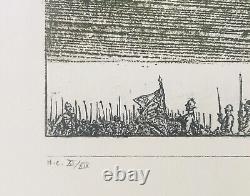 Max ERNST Sans-titre Lithographie originale signée 1972