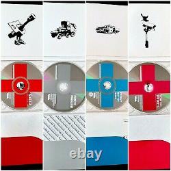 Original Banksy complete set Badmeaningood limited edition CADRE INCLUS not obey