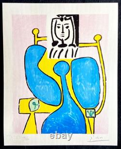 Pablo Picasso Lithographie COA Original Signé Numéroté -fernand-léger-leger