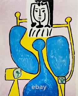 Pablo Picasso Lithographie COA Original Signé Numéroté -fernand-léger-leger