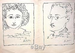 Picasso Pablo A La Memoire De Julius Et Ethel Rosenberg Litho Signee Et N°