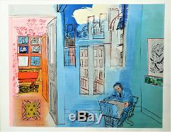 Raoul Dufy. Lithographie. L'atelier de l'impasse Guelma. Pv229 d