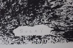 SUGAI Sugaï Kumi Lithographie signée numérotée vitesse du vent Kobe Japon