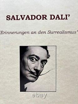 Salvador Dali (Lithographie COA Original Signé Op Numéroté au Crayon)