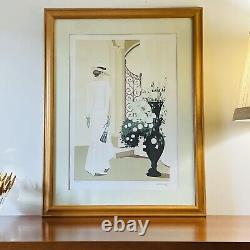 Serge VERGEZ Belle Italienne à Venise LITHOGRAPHIE originale signée 74/80