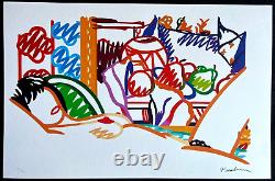 Tom Wesselmann Lithographie COA Original Signé Numéroté à Main Agréé