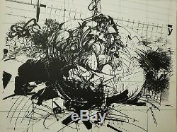 VELICKOVIC LITHOGRAPHIE 700x535 1/100 SIGNATURE 1970 BE